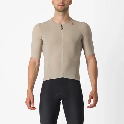 Fietsshirt Castelli Men Premio Black Jersey Clay