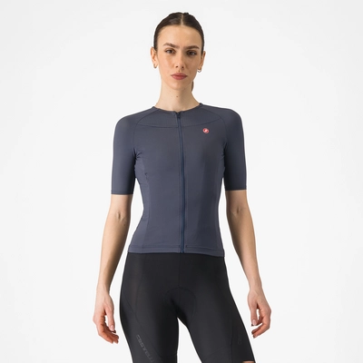 Fietsshirt Castelli Women Velocissima 2 Jersey Twilight Blue