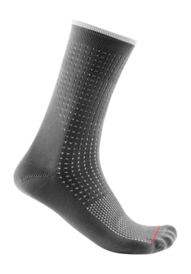 Fietssok Castelli Unisex Premio 18 Sock Gunmetal Gray