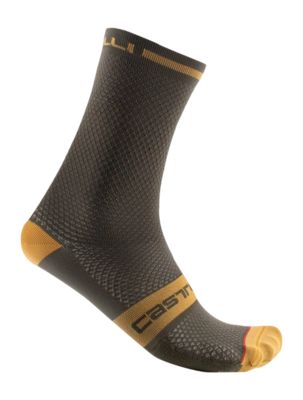 Fietssok Castelli Unisex Superleggera T 12 Sock Deep Green