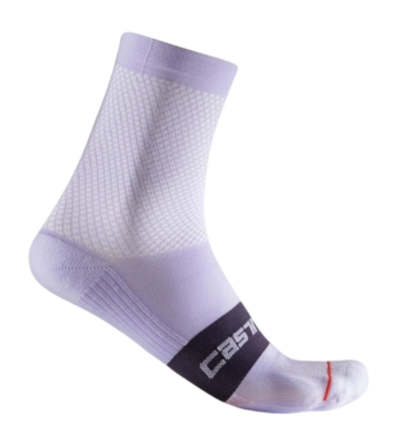 Fietssok Castelli Women Espresso 12 Sock Orchid Petal