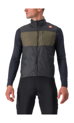 Fietsvest Castelli Men Unlimited Puffy Vest Black/Tarmac