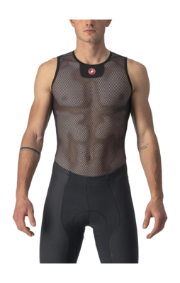 Ondershirt Castelli Men Core Mesh 3 Sleeveless Black