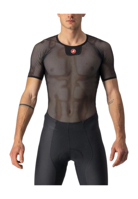 Ondershirt Castelli Men Core Mesh 3 SS Black