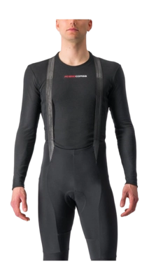 Maillot de Corps Castelli Homme Prosecco Tech Long Sleeve Black