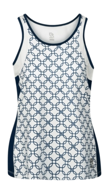 Tennissinglet Robey Girls Dropshot Singlet Match Navy ‘24