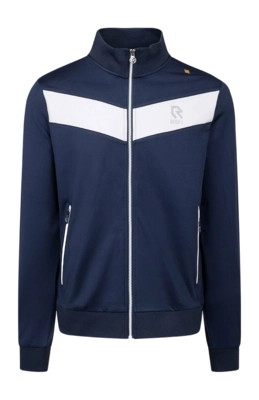Tennis Hoodie Robey Men Shank Full Zip Jacket Match Navy