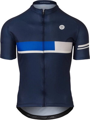 Fietsshirt Agu Men Key Jersey SS Essential Deep Blue