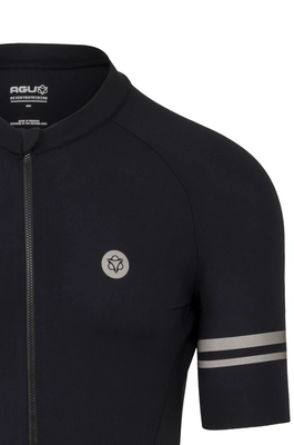 Fahrradtrikot Agu Herren Solid Jersey SS Performance Black