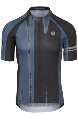 Maillot de Vélo Agu Men Vertical Paint Jersey SS Performance Steel Blue