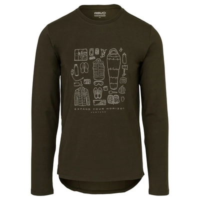 Fietsshirt Agu Unisex Performance Long Sleeve Venture Army Green
