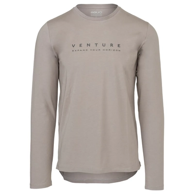 Maillot de Vélo Agu Unisex Performance Long Sleeve Venture Elephant Grey