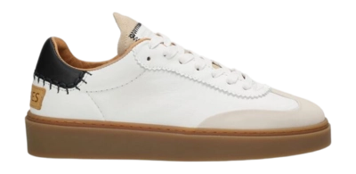 Shabbies Amsterdam Women Bossa Oxfort Leather White/Black