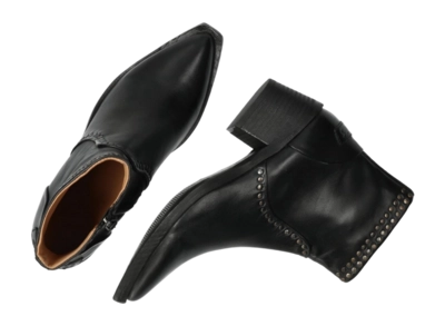 Shabbies Amsterdam Women Wieke Ankle Boot Leather Black