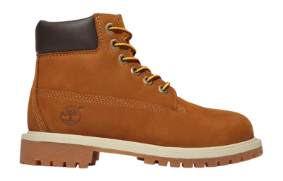 Chaussures Timberland Enfant Premium 6 Inch Lace WP Brown