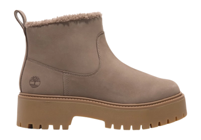 Boots Timberland Women Sonte Street Mid Warm Lined Taupe Nubuck