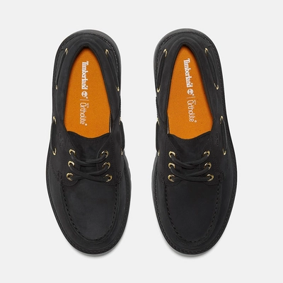 2---Stone-Street-Boat-Shoe-for-Women-in-Black (1)