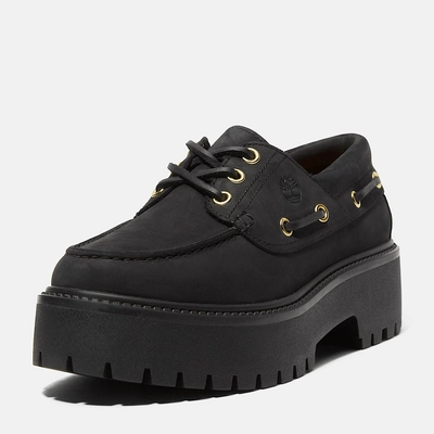 9---Stone-Street-Boat-Shoe-for-Women-in-Black (8)