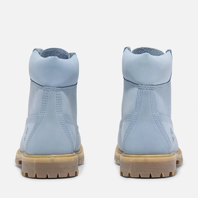 Baby blue timberlands womens best sale