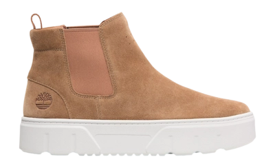 Baskets Timberland Women Laurel Court Mid Pull On Rust Suede