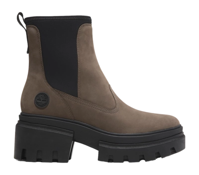 Bottes Timberland Femme Everleigh Mid Chelsea Medium Brown Nubuck