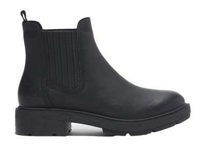 Boots Timberland Women Brimfield Mid Chelsea Black Full Grain