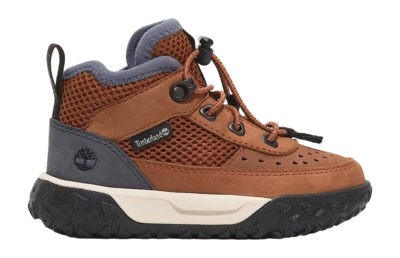 Baskets Timberland Enfant GreenStride Motion 6 Mid Dark Orange Nubuck