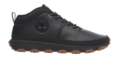 Timberland Men Winsor Trail Mid Lace Black Full Grain