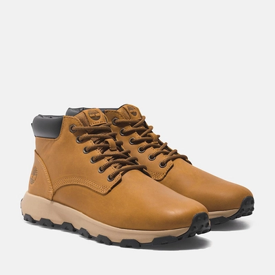 Winsor-Park-Mid-LaceUp-Trainer-for-Men-in-Yellow (3)