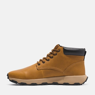 Winsor-Park-Mid-LaceUp-Trainer-for-Men-in-Yellow (4)