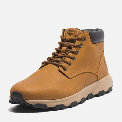 Winsor-Park-Mid-LaceUp-Trainer-for-Men-in-Yellow (8)