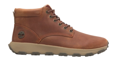 Timberland Men Winsor Park Mid Lace Medium Orange Full Grain