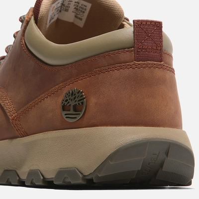 Winsor-Park-Low-LaceUp-Trainer-for-Men-in-Orange (6)
