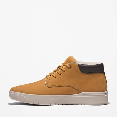 8---Seneca-Bay-Mid-LaceUp-Trainer-for-Men-in-Yellow (4)