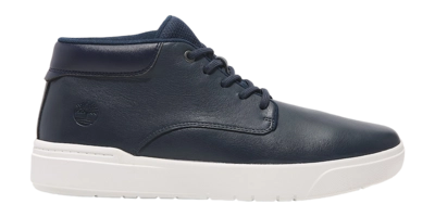 Timberland Men Seneca Bay Mid Lace Dark Blue Full Grain