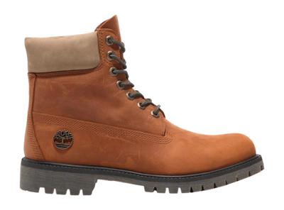 Boots Timberland Premium 6 Inch Lace WP Herren Medium Orange Full Grain