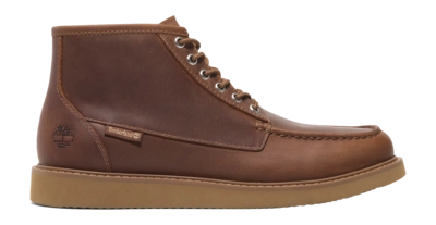 Timberland Men Newmarket Mid Lace Chukka Rust Nubuck