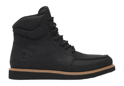 Timberland Men Newmarket Mid Lace Black Full Grain