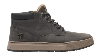 Timberland Men Maple Grove Mid Lace Medium Grey Full Grain