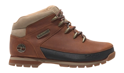 Timberland Men Euro Sprint Mid Lace Medium Orange Full Grain