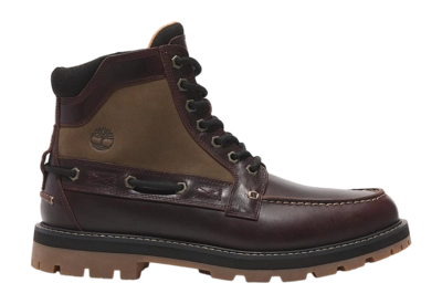 Timberland Men Britton Road Mid Lace Burgundy Full Grain