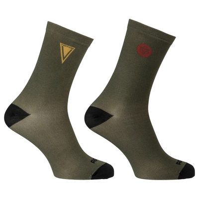 Chaussette de Vélo Unisexe Socks Venture Army Green