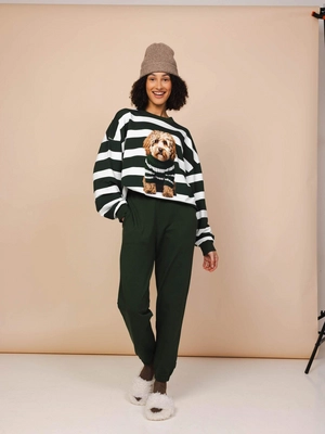 FW24green_regularpants_women