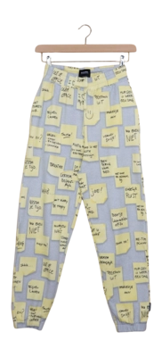 Pyjamabroek SNURK Unisex Note To Self 24