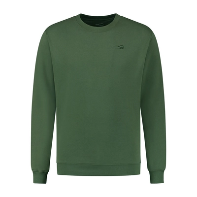 Trui Blue Loop Men Blue Fleece Alp Sweater Cilantro