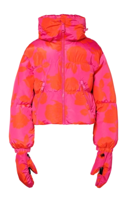 Skijacke Goldbergh Rosalie Damen Romantic Rose Orange