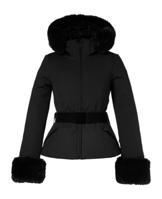 Skijacke Goldbergh Giselle Faux Border Damen Black