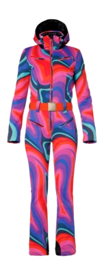 Ski Suit Goldbergh Women The Party Absinthe Rainbow