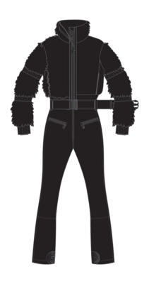 Combinaison de Ski Goldbergh Femme Lieke Black