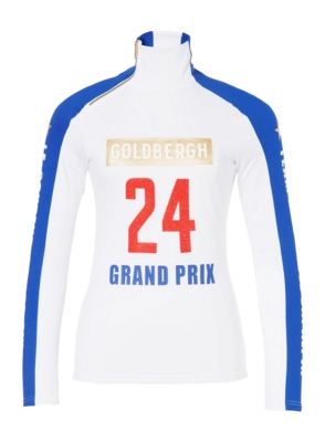 Pull de Ski Goldbergh Femme Gagnant White